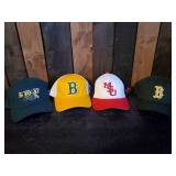 Never Worn NDSU & Morehead St. Baseball Caps most around 7 1/2  size