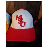 Never Worn NDSU & Morehead St. Baseball Caps most around 7 1/2  size