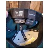 Never Worn NDSU & Morehead St. Baseball Caps most around 7 1/2  size