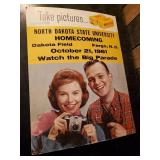 Super Rare Photo Shop Kodak Counter Display NDSU Homecoming 1961 Wow!!