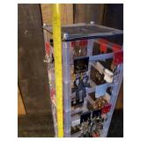 Large Collection of Unused Earrings and Display Rack