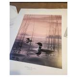 Never Hung Collection of Wildlife Prints - With Paperwork