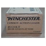 50 Winchester .45 Colt 250 Gr Lead FN Ammo