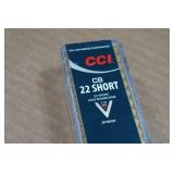 100 CCI CB .22 Short 29 Gr LRN Ammo