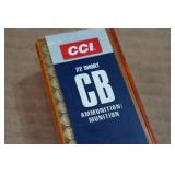 100 CCI CB .22 Short 29 Gr LRN Ammo