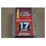 50 Hornady .17 HMR 20 Gr XTP Ammo