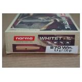 20 Norma Whitetail .270 Win 130 Gr SP Ammo