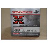 25 Winchester Super-X .410 Bore 3" 4 Shot Shotshells