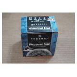 25 Federal Speed Shok 20 Gauge 3" Steel 4 Shot Waterfowl Shotshells