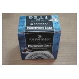 25 Federal Speed Shok 20 Gauge 2-3/4" Steel 4 Shot Waterfowl Shotshells