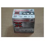 25 Winchester Super-X 20 Gauge 2-3/4" 6 Shot Shotshells
