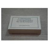5 Winchester 12 Gauge 2-3/4" 00 Buck Shotshells
