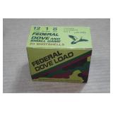 20 Federal Dove and Small Game 12 Gauge 2-3/4" 8 Shot Shotshells
