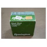 25 Remington 12 Gauge 2-3/4" Steel 1 Shot Waterfowl Shotshells