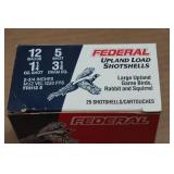 25 Federal Upland 12 Gauge 2-3/4" 5 Shot Shotshells