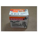 25 Winchester Rabbit & Squirrel 12 Gauge 2-3/4" 6 Shot Shotshells