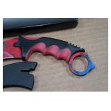 Karambit Tiger Claw Neck Knife
