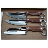 3-Piece Carbon Steel Knife Set