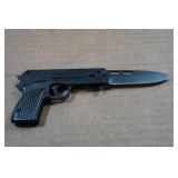 Pistol Shaped Folding Knife