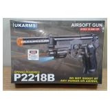 UkArms P2218B Airsoft Pistol with Laser Sight