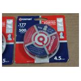 Crosman .177 Cal Pointed Pellets