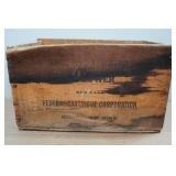 Antique Federal Cartridge Monark Shotgun Shell Shipping Box
