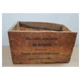 Antique Federal Cartridge Monark Shotgun Shell Shipping Box