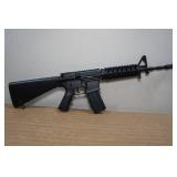 Metal AR Rifle Model with Accessories - 10.5" Long