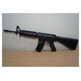 Metal AR Rifle Model with Accessories - 10.5" Long