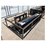 AGT Mower King Skid Steer Angle Broom (SSAB72)