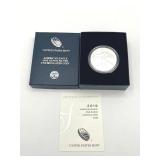 U.S. Mint 2019-W American Eagle One Ounce Silver Uncirculated Coin w/ COA