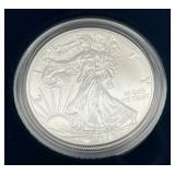 U.S. Mint 2019-W American Eagle One Ounce Silver Uncirculated Coin w/ COA