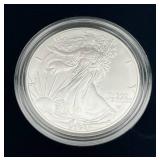 U.S. Mint 2024-W American Eagle One Ounce Silver Proof Coin w/ COA