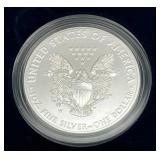 U.S. Mint 2019-W American Eagle One Ounce Silver Uncirculated Coin w/ COA