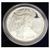 U.S. Mint 1986-S American Eagle One Ounce Silver Proof Coin w/ COA