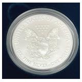 U.S. Mint 2018-W American Eagle One Ounce Silver Proof Coin w/ COA