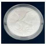 U.S. Mint 2024-W American Eagle One Ounce Silver Uncirculated Coin w/ COA