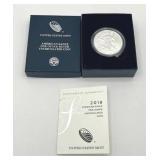 U.S. Mint 2018-W American Eagle One Ounce Silver Uncirculated Coin w/ COA
