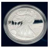 U.S. Mint 2018-W American Eagle One Ounce Silver Proof Coin w/ COA