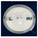 U.S. Mint 2018-W American Eagle One Ounce Silver Proof Coin w/ COA