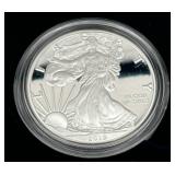U.S. Mint 2019-S American Eagle One Ounce Silver Proof Coin w/ COA
