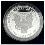 U.S. Mint 2019-S American Eagle One Ounce Silver Proof Coin w/ COA