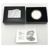 U.S. Mint 2023-W American Eagle One Ounce Silver Proof Coin w/ COA