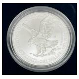 U.S. Mint 2022-W American Eagle One Ounce Silver Uncirculated Coin w/ COA