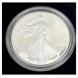 U.S. Mint 2021-S American Eagle One Ounce Silver Proof Coin w/ COA