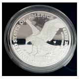 U.S. Mint 2024-W American Eagle One Ounce Silver Proof Coin w/ COA