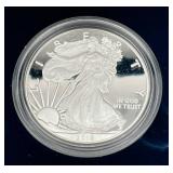 U.S. Mint 2018-W American Eagle One Ounce Silver Proof Coin w/ COA