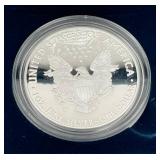 U.S. Mint 2018-W American Eagle One Ounce Silver Proof Coin w/ COA