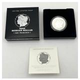 U.S. Mint 2023-S Morgan Silver (99.9%) Dollar Proof w/ COA