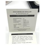 U.S. Mint 2023-S Morgan Silver (99.9%) Dollar Proof w/ COA
